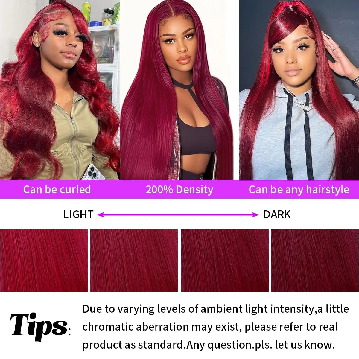 Burgundy 99J Body Wave Lace 13x6 HD Front Wigs Human Hair Pre Plucked with Baby Hair 13x4 Lace Front Wigs for Black Women