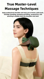 Bionic Finger Neck Shoulder Massager Wireless Neck Cervical Trapezius Kneading Massage Shawl Brushless Motor Neck masajeador