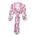 Maternity Robe,Matching Swaddle Set ,Mommy and Me Set, Floral Hospital Robe Bag,Baby Shower Gift,Mama Robe,Baby Girl Blanket
