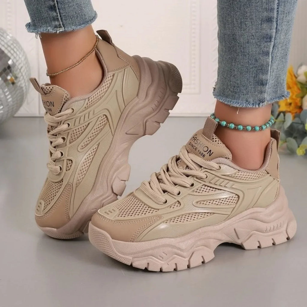 Women Sneakers 2026 New Fashion Chunky Sneakers Women Outdoor Tennis Platform Sports Shoes for Women Lightweight Designer Shoes