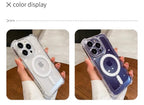 Transparent Magnetic Soft Phone Case For iPhone 17 Air 16 15 14 Plus 13 12 11 Pro Max Wireless Charge Magsafe Shockproof Cover
