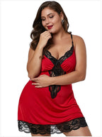 8XL Plus Size Sexy Lace Nightgown for Women Summer Pajamas Dress V Neck Bodydoll Sleeveless Nightdress Plumpy Female Homewear