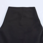 2026 Summer New Women's Clothing Simple Temperament Fashionable And Sexy Backless Silk Satin Texture Hanging Neck Dress
