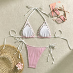 Sexy Bikinis 2025 Women's Swimwear Female Swimsuit for Swimming Wear Bathing Suits Brazilian Bikini Set Beachwear Pool Bather