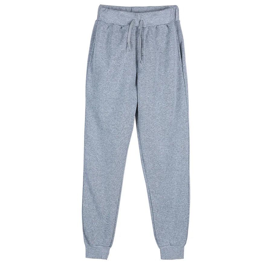 2026 New Joggers Sweatpants Men and Women Elastic Waist Lose Casual Trousers white beige pink yellow Hip Hop Mens Sweat Pants