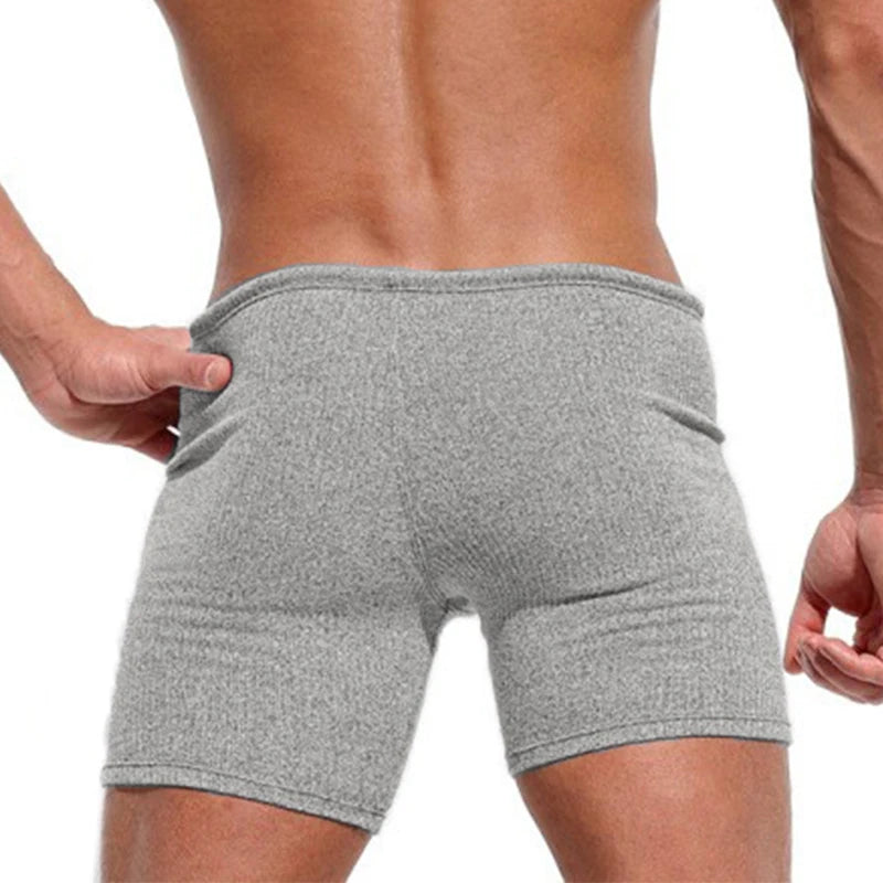 Summer Men's Shorts Casual Breathable Drawstring Shorts Solid-color Swimsuits Running And Sports Shorts Surfing Beach Vacation Secondary image