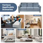 Comfortable Sectional Sofas for Living Room, Small Spaces - Chenille Fabric, Sturdy Frame, Modern Design