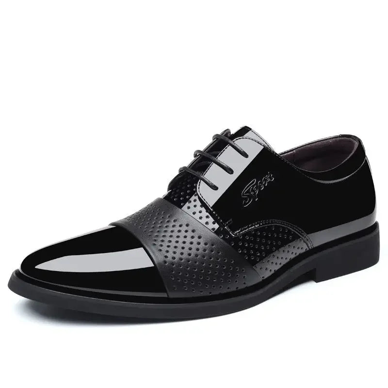 Business Dress Shoes Man Official Leather Casual Social Shoe for Men High Quality Fashion Footwear Office Elegant and Classic 39
