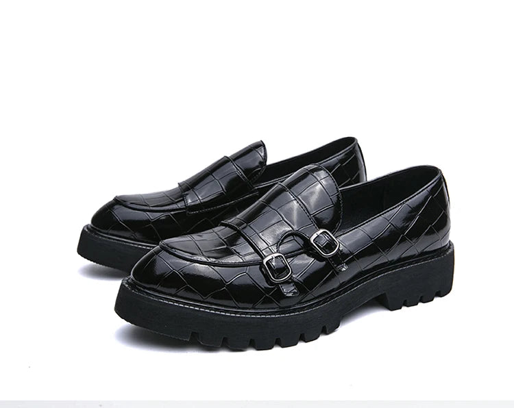 Man Shoes Genuine Leather Men Casual Shoes Business Formal British Style Luxury Male Loafers For Men Green Plus Size 38 44 45 46
