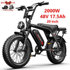 20 Inch Wild Beast Ebike,Certified UL2849 45° Climbing Adjustable Front Brake Seat Factory Original Free Local Shipping