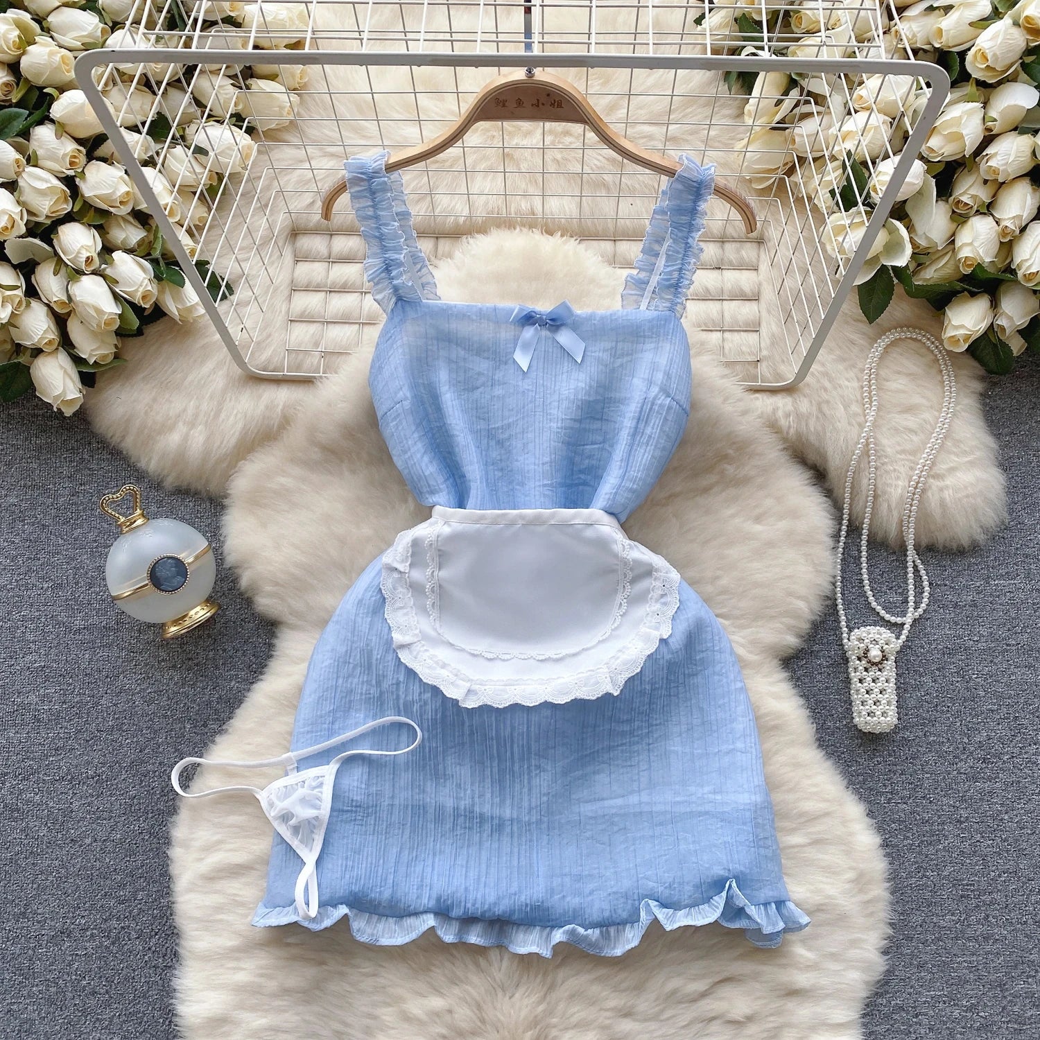 Japanese Kimono V-neck Printed Flower Bow Waist Shaping Cardigan Dress Women Clothing Loose Long Sleeve Vintage Sexy Lace-up New