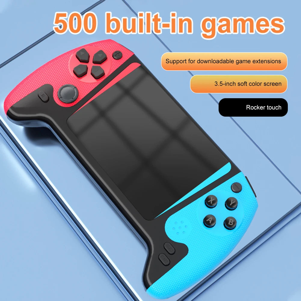 Retro Handheld Game Console 3.5inch LCD Screen Built-in 500 Games Gaming Console 1200mAh Nostalgic Game Console for Kids Adults Main image
