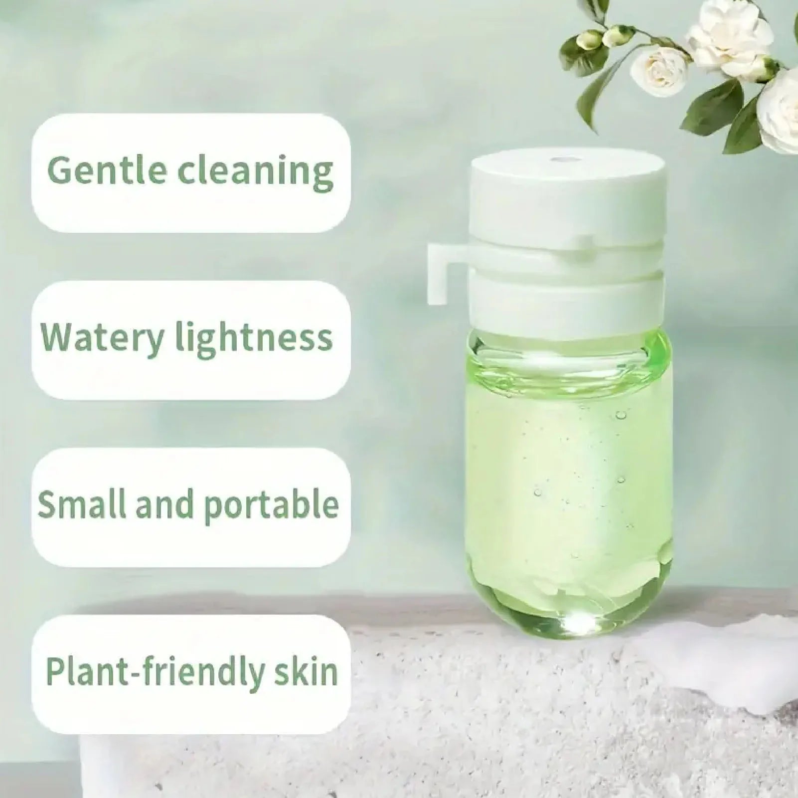 30 Count Makeup Remover Oil Individually Wrapped Camellia Extract Deep Cleaning Gentle Cleanser Oil Secondary image