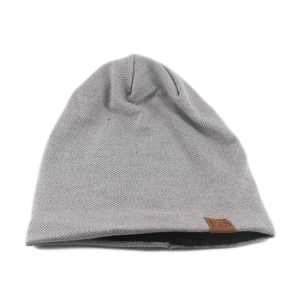Fashion Bonnet Hat For Men And Women Autumn Knitted Solid Color Skullies Beanies Spring Casual Soft Turban Hats Hip Hop Beanie Secondary image