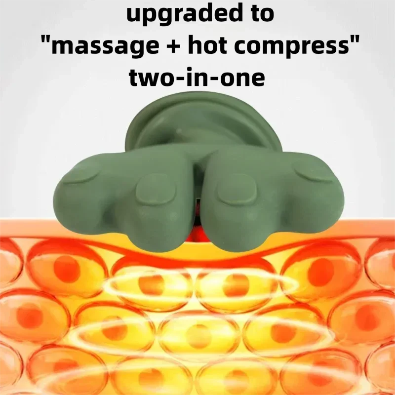 Bionic Finger Neck Shoulder Massager Wireless Neck Cervical Trapezius Kneading Massage Shawl Brushless Motor Neck masajeador