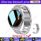 2026 New Women SmartWatch Bluetooth Call Lady Watches Sport Waterproof  Heart Rate  Sleep Smart Watch for  Women Present Gift