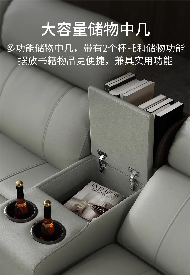 Classic Cheap Electric Recliner Sofas Gray Design European Quality Living Room Sofas Luxury Modern Divano Soggiorno Furniture