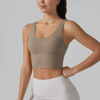 New  Yoga Tank Top Summer Sexy Fitness Yoga  Underwear Women's Sports Bra Push Up Fitness Bra  Running Gym Fitness Tops