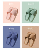 Slippers EVA Sandals Slippers Simple Men Women Wear Thick-Soled Non-Slip Summer Quarters Bathroom Shower  Indoor Home Casual