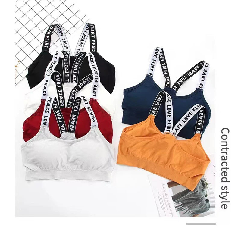 Push Up Sports Bra – Fitness Yoga Tank Top