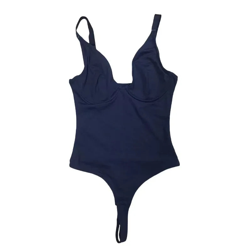 Women's sports clothing, low neck suspender, top yoga fitness bodysuit, tight fitting clothing, women's underwear, women's sexy