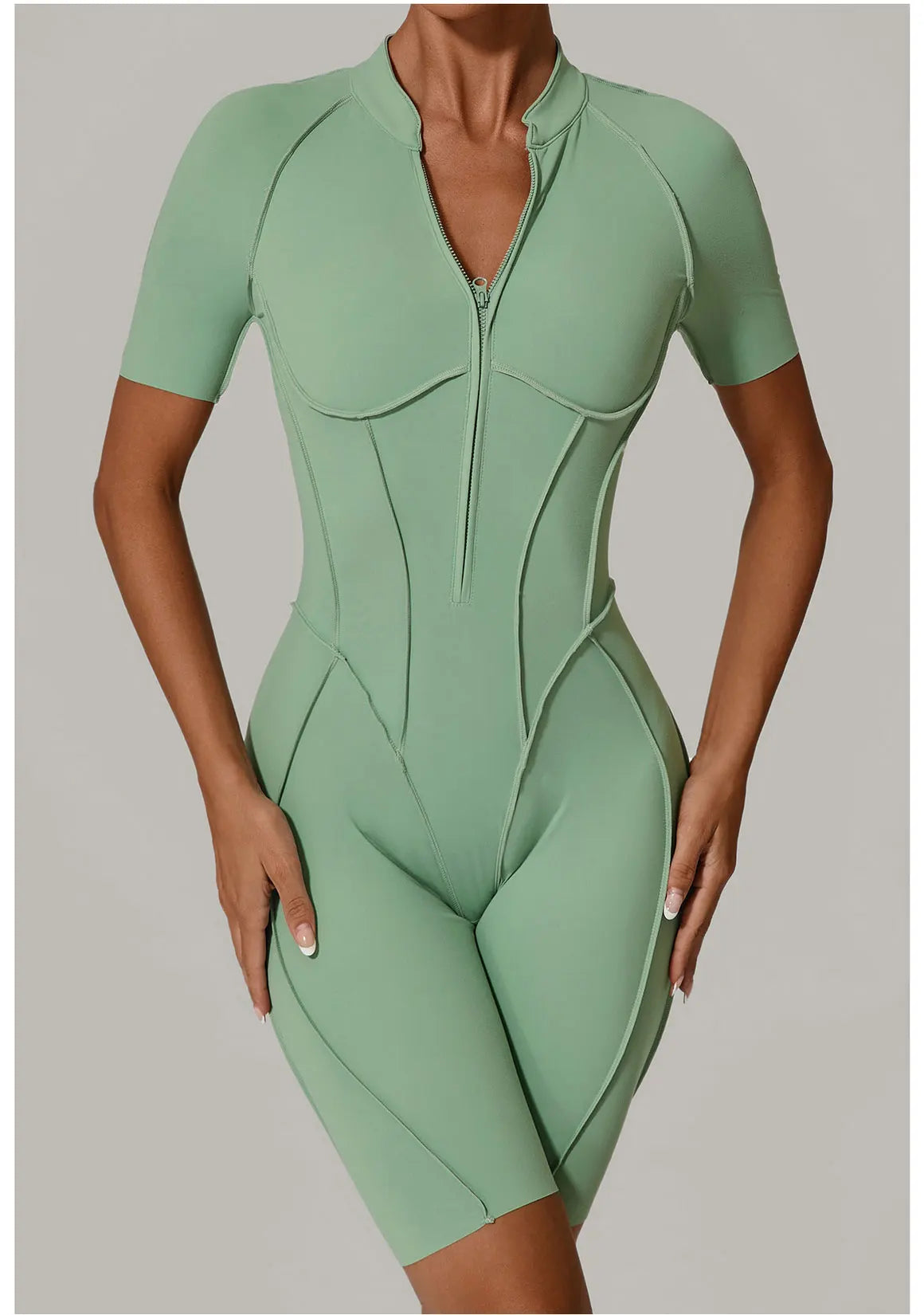 Gym Romper Women's Sports Jumpsuit Yoga Set Fitness Combination Lift Buttocks Bare Back High Elasticity Gym Sexy Sports Jumpsuit Secondary image