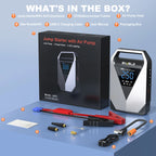 Car Jump Starter With Air Compressor Jump Starter Power Bank Portable Battery Starter 150PSI Air Pump With LED Light