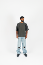 Garment Dye Drop Shoulder Shirt