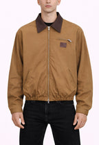 BROWN VINTAGE HUNTERS JACKET