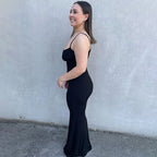 Satin Slip Sleeveless Backless Maxi Dress Women 2026 Y2k Summer Bodycon Elegant Sexy Outfits Ladies Birthday Party Club Sundress