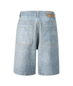 AZUL RHINESTONE SHORTS
