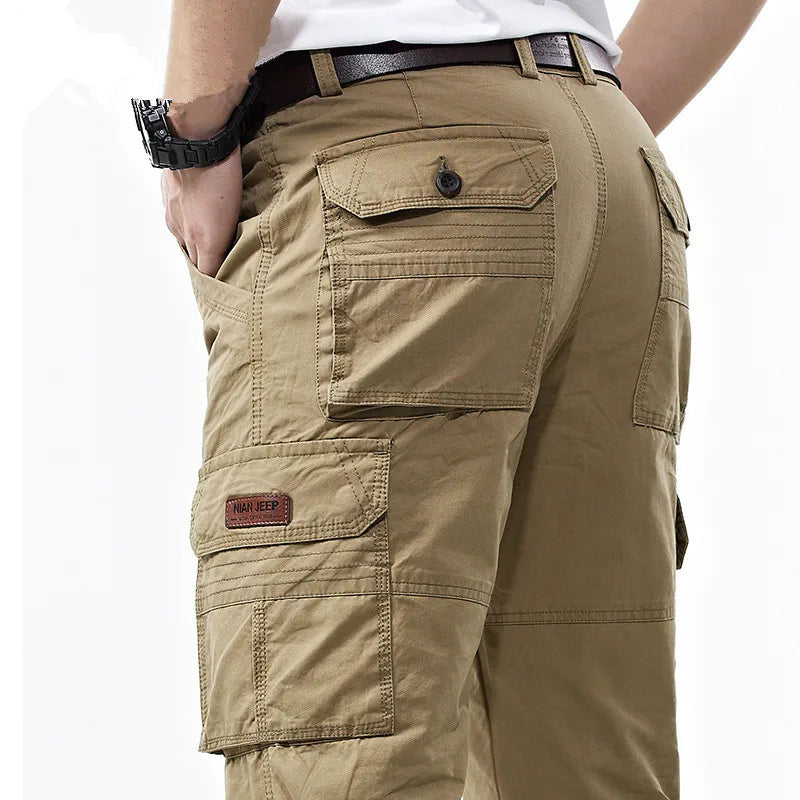 Outdoor Waterproof Tactical Cargo Pants Men Breathable Summer Casual Army Military Long Trousers Male Quick Dry Cargo Pants