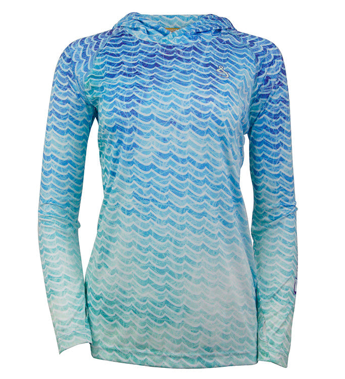 Women's Waves L/S UV Fishing Hoodie Main image