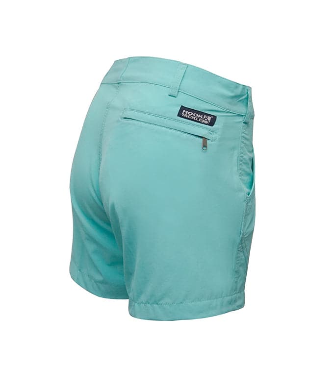 Women's Coastland 4-Way Stretch Short - Turquesa Secondary image