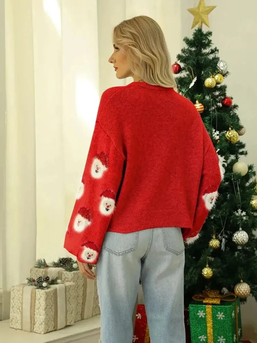 Amiya Christmas Sweater For Holiday Cheer