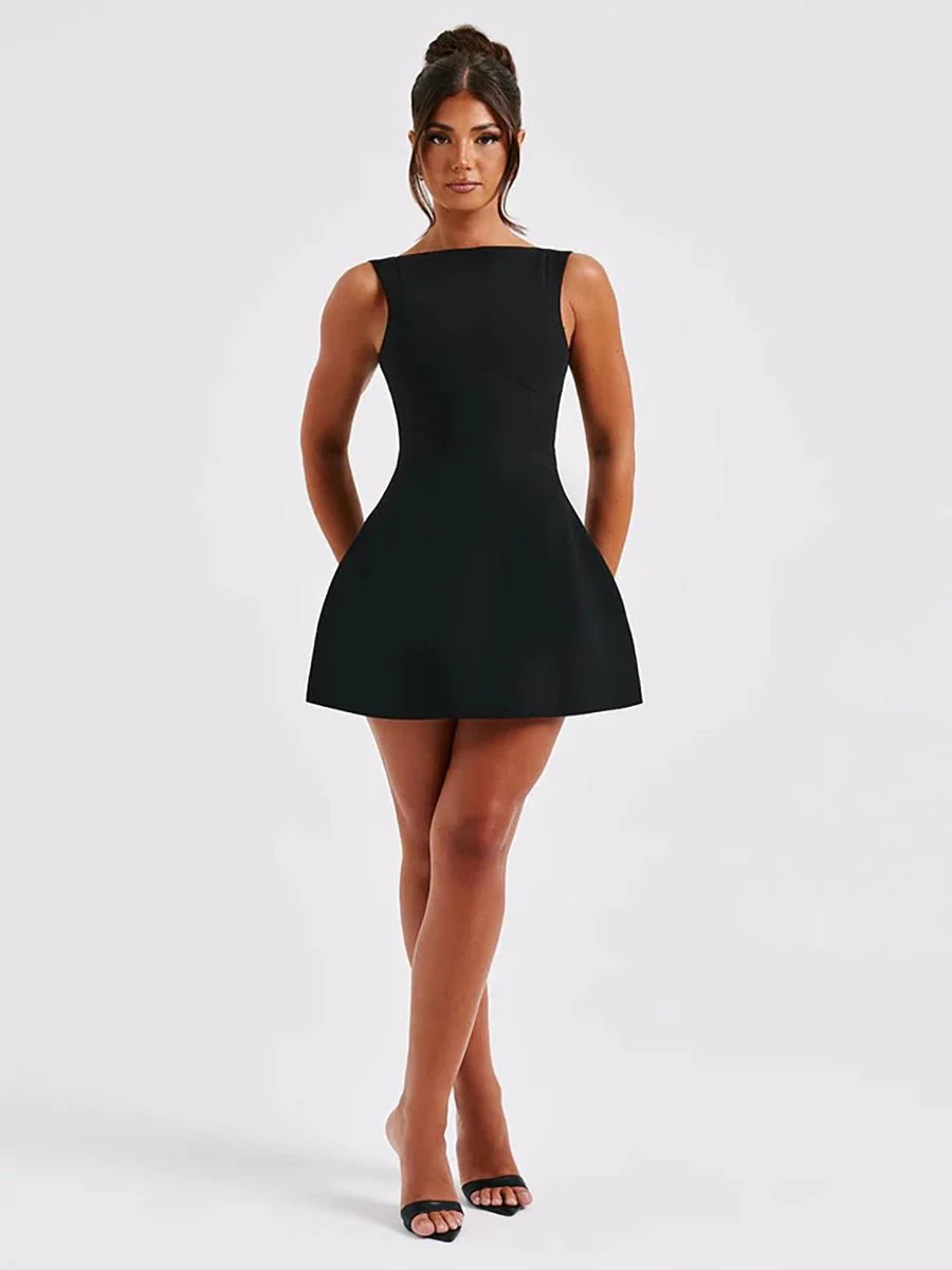 Ashan Slim-fitting Backless Dress Main image