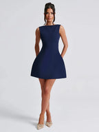 Ashan Slim-fitting Backless Dress