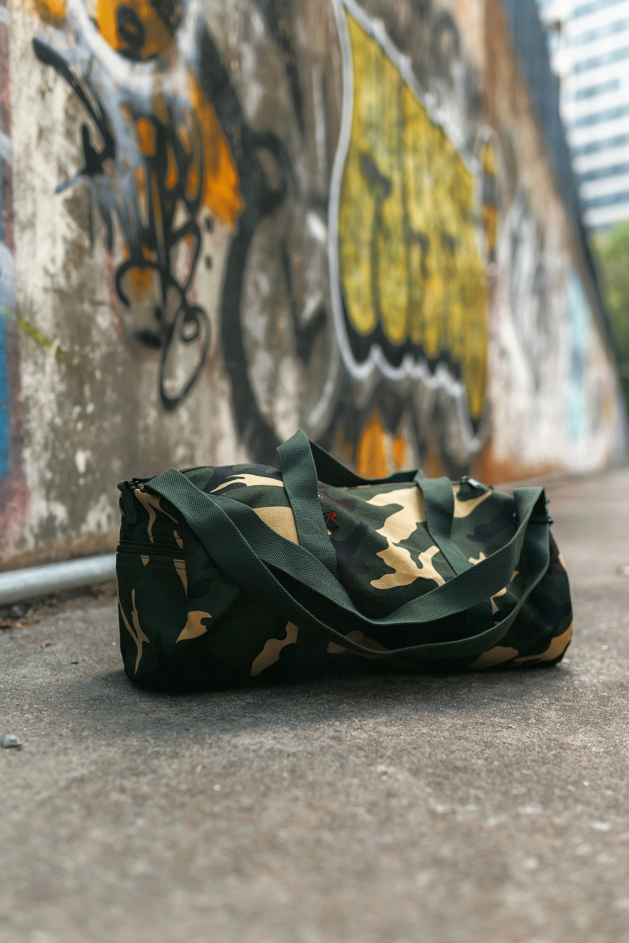 Canvas Shoulder Duffle Bag Main image