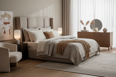 bedding  and furnitures