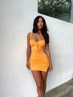 Ciaran V-Neck Summer Dress - Effortlessly Chic Style