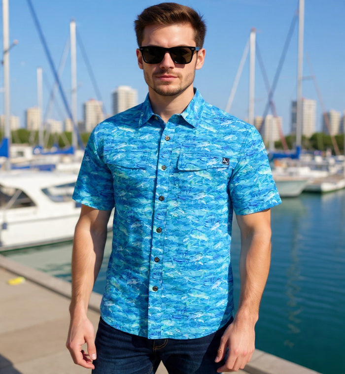 Men's Mahi Rush UV Vented Fishing Shirt Secondary image