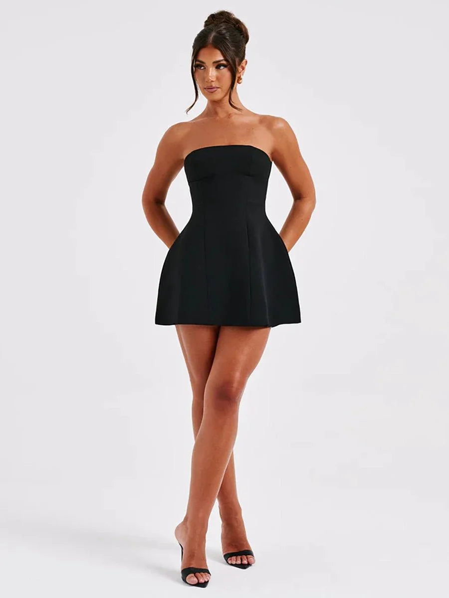 Daisy Summer Tube Dress - Floral Chic for Sunny Days Secondary image
