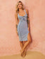 Eliezer U-neck Suspender Dress