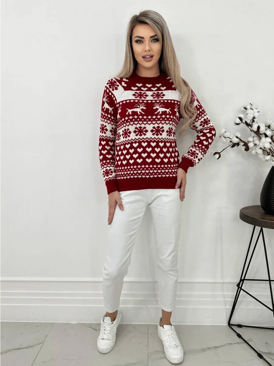 Emmalee Christmas Sweater For Cheer Secondary image