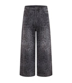 NOIR FLORAL DENIM