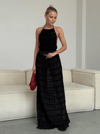 Freddie Backless Dress Sleeveless for Effortless Elegance