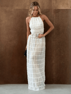 Freddie Backless Dress Sleeveless for Effortless Elegance