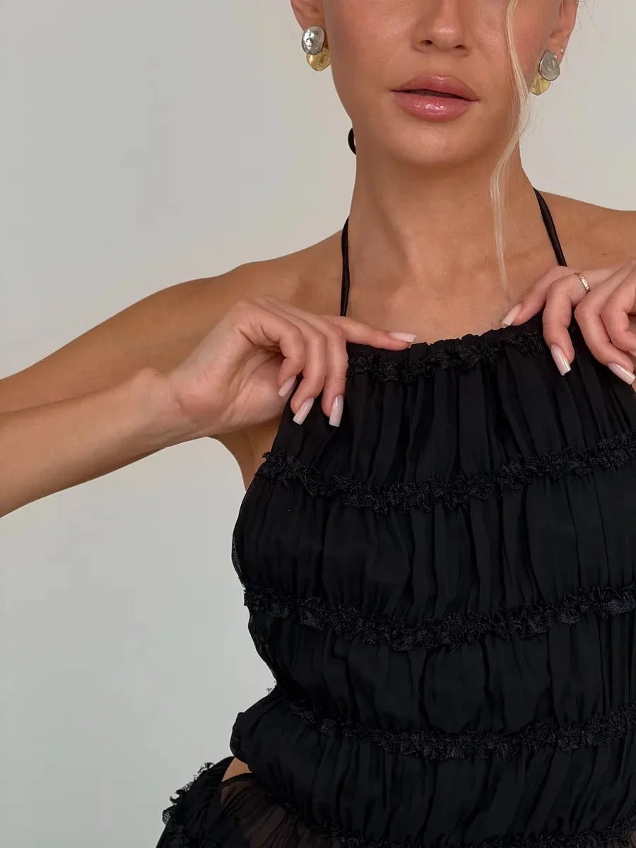 Freddie Backless Dress Sleeveless for Effortless Elegance