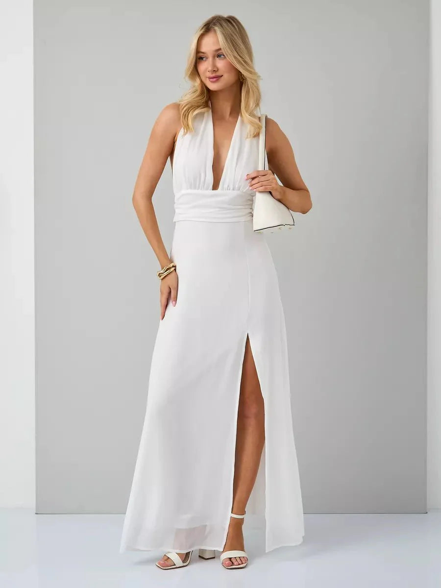 Fredrick Halterneck V-Neck Dress Secondary image