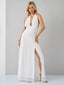 Fredrick Halterneck V-Neck Dress